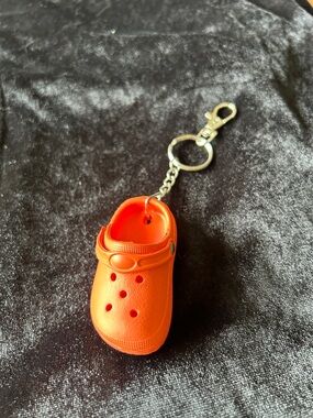 Blue Clog Keychain bag charm